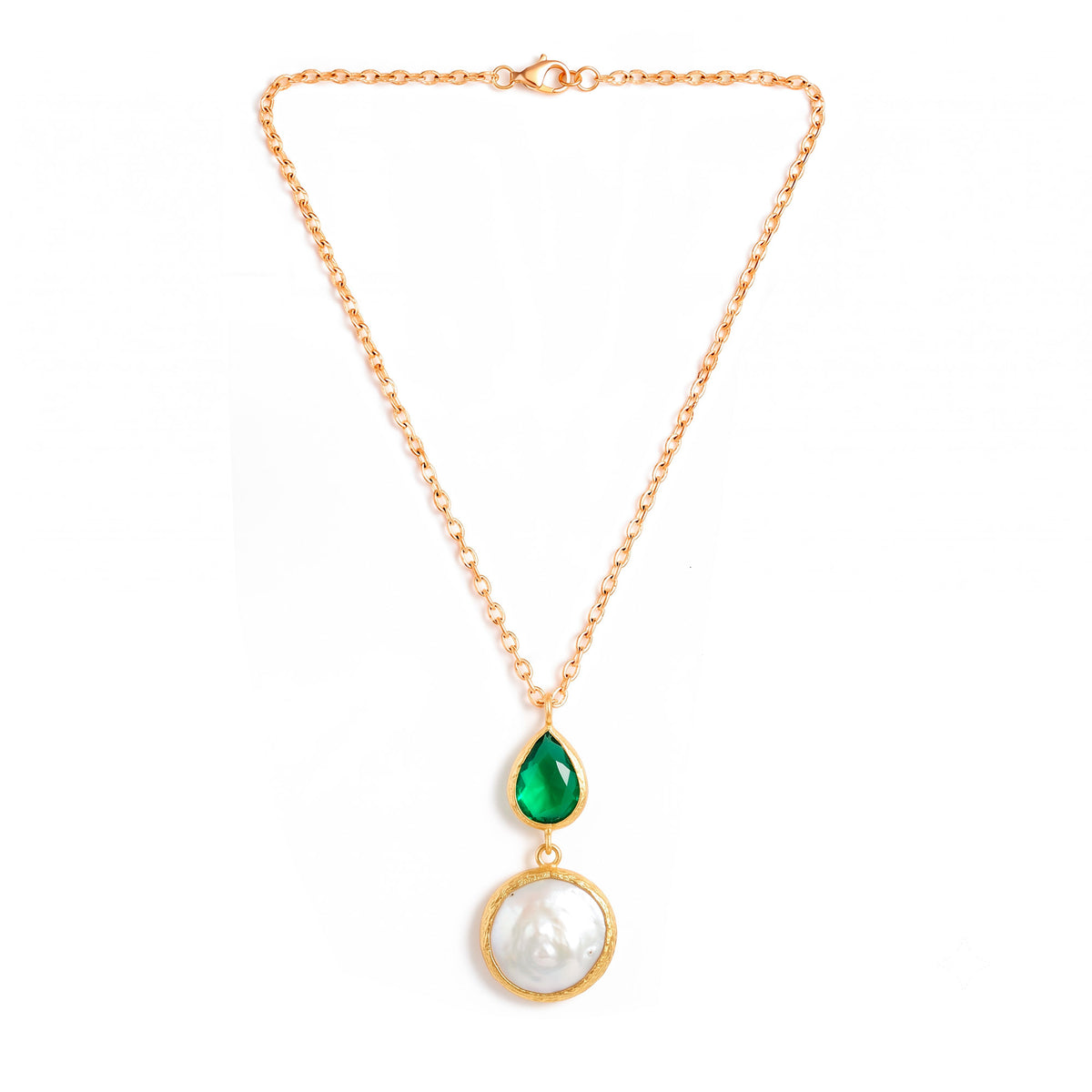 Collar cadena Siena verde