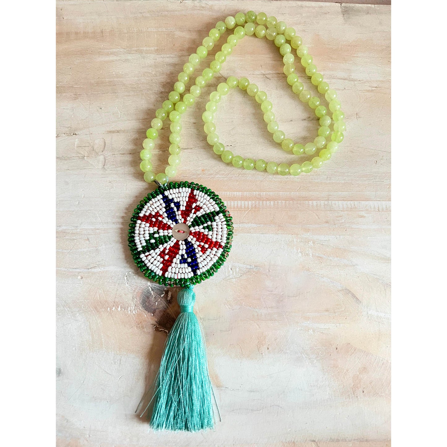 Collar turco Umut verdeagua