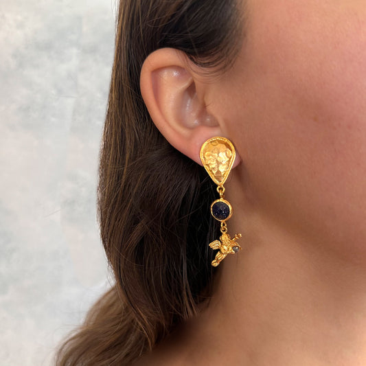 Aros Malik - Baño de oro 24 k