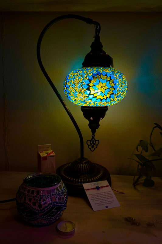 PREVENTA Pack Dalyan II: Lámpara cisne M + Portavela + Ampolleta y velita de regalo