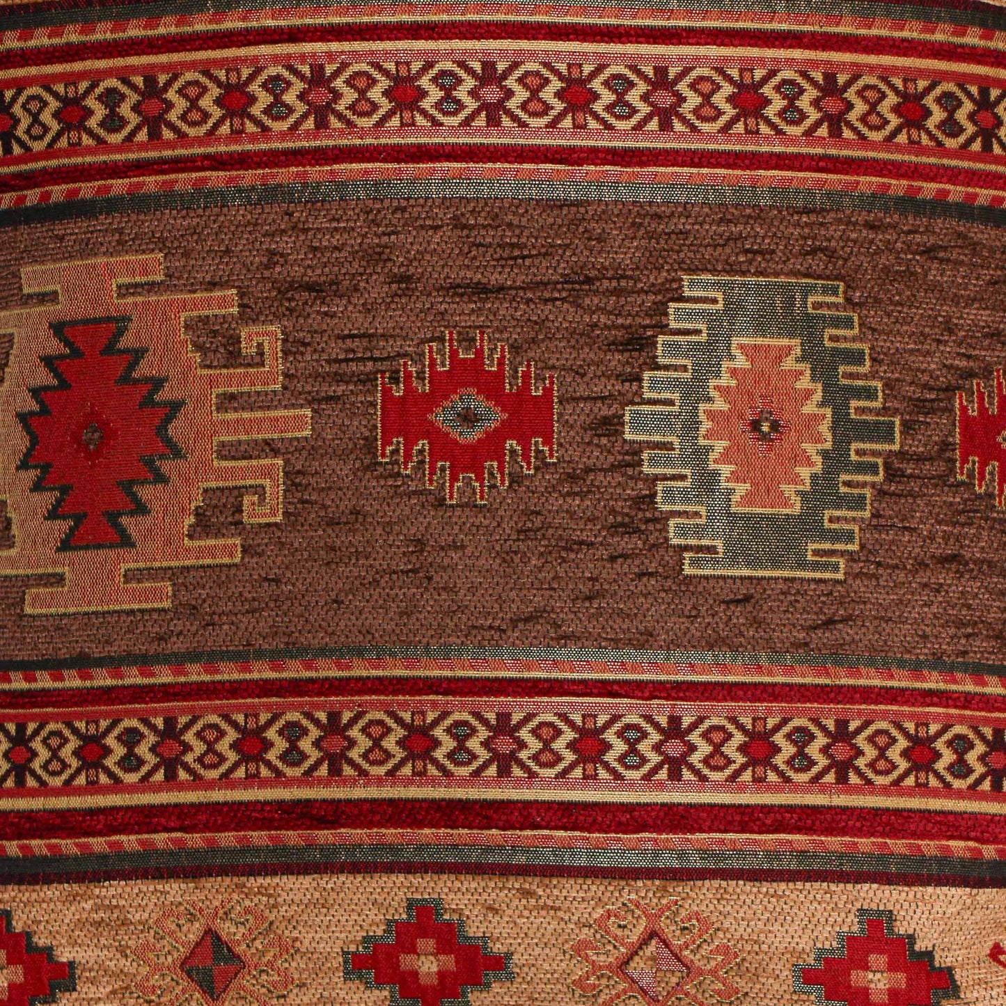 Cojín turco 44x44 Kilim Café