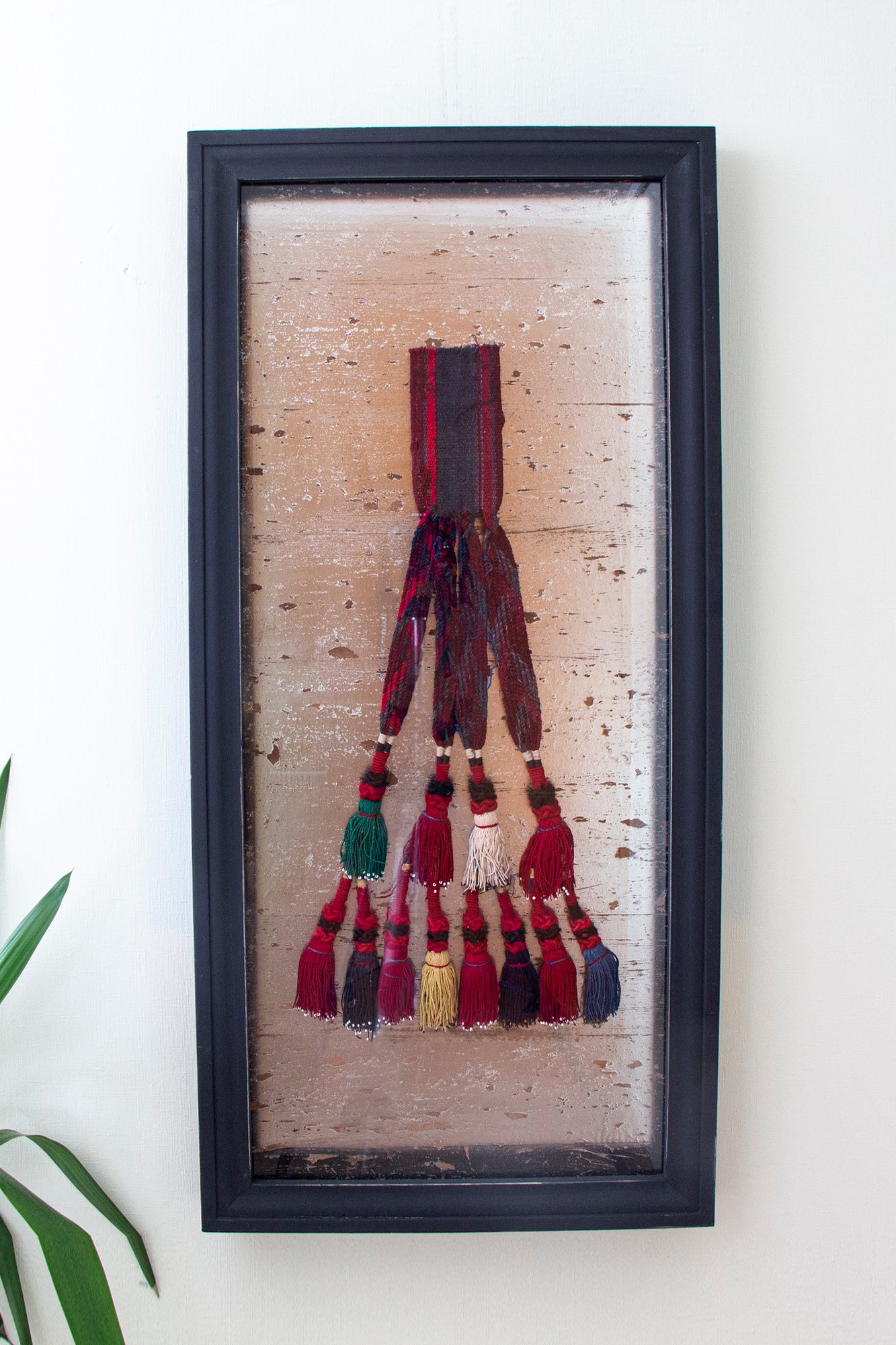 Díptico cuadros de textil étnico Uzbeko