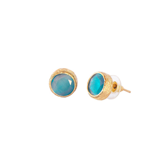 Aros Bruma Calipso - Baño de oro 22 k