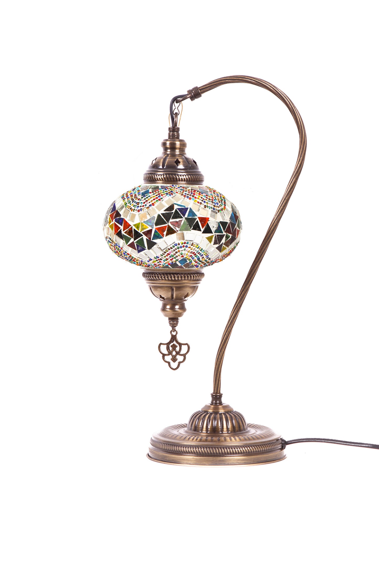 PREVENTA Lámpara turca cisne M Mármara multicolor + ampolleta