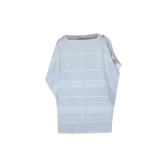 Poncho toalla algodón turco niño Antalya gris M