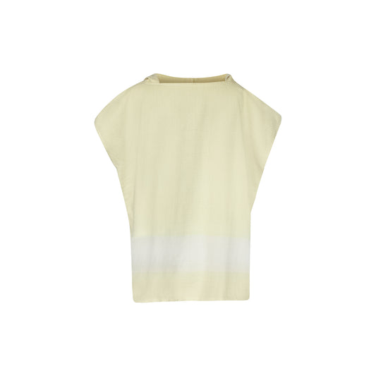 Poncho toalla algodón turco niño Mármara amarillo M