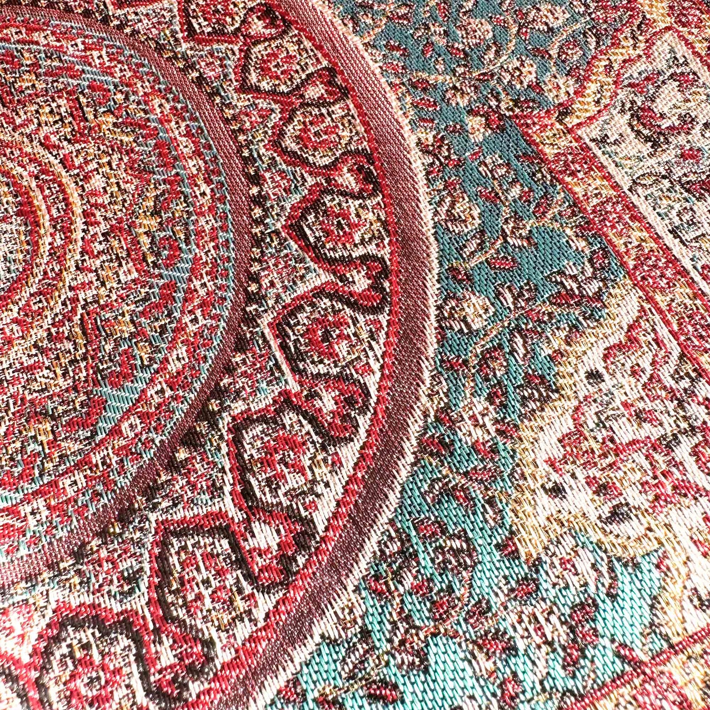 Cojín turco 44x44 Iznik Celeste