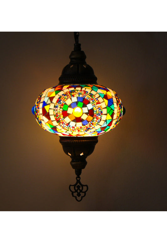 Lámpara turca de pared M Portal multicolor + ampolleta