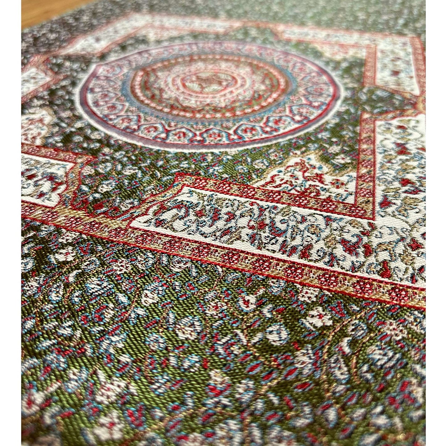 Camino de mesa 2 m Iznik verde