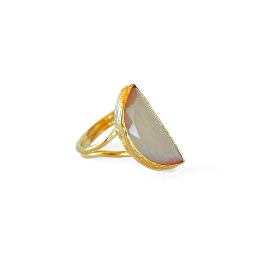 Anillo ajustable Menguante Nude