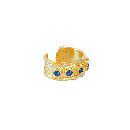 Anillo ajustable Helena Azul