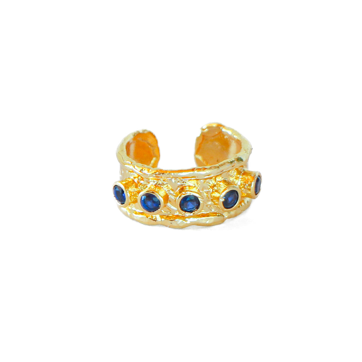 Anillo ajustable Helena Azul