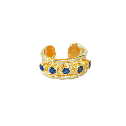 Anillo ajustable Helena Azul