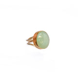 Anillo ajustable turco verde