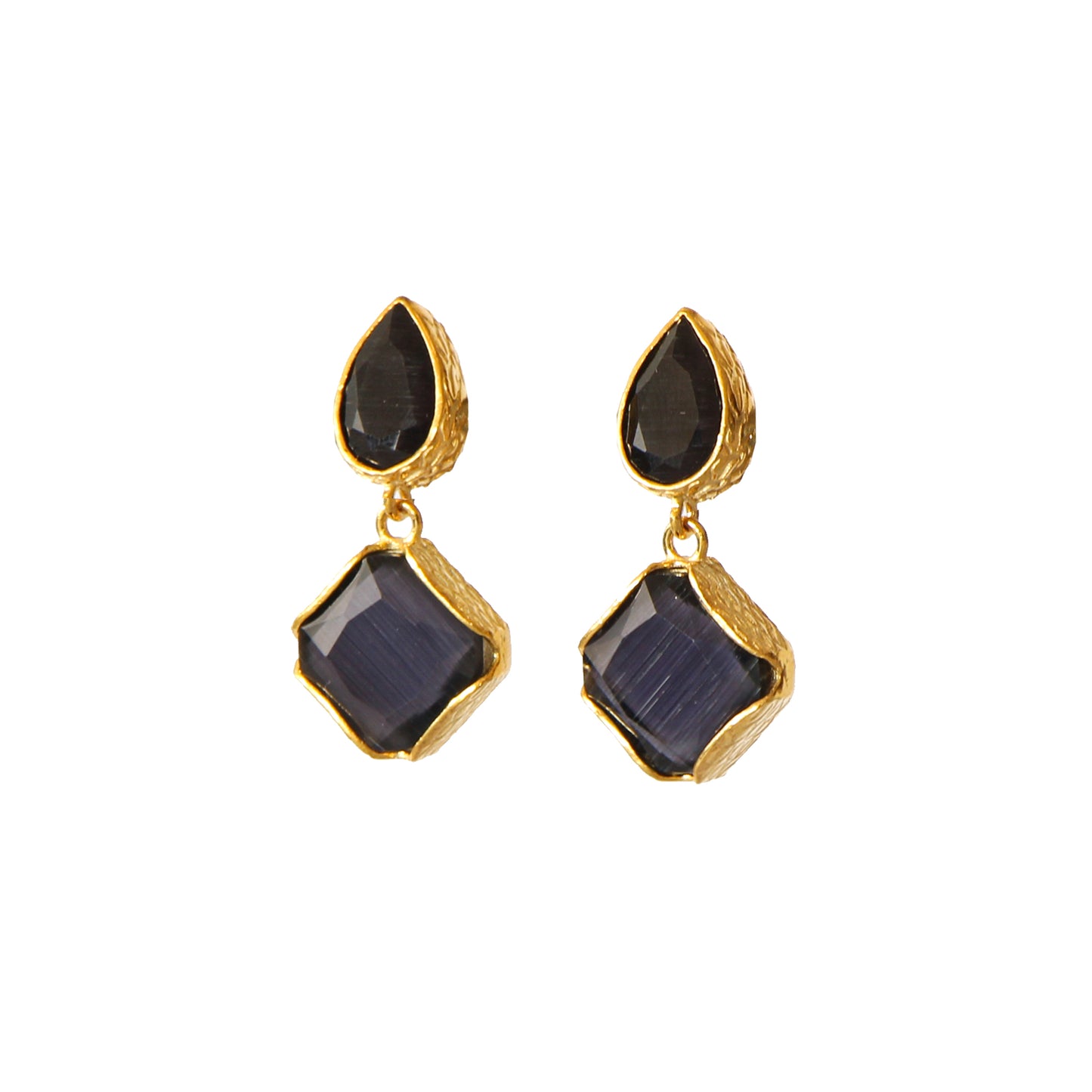 Aros Karali - Baño de oro 22k