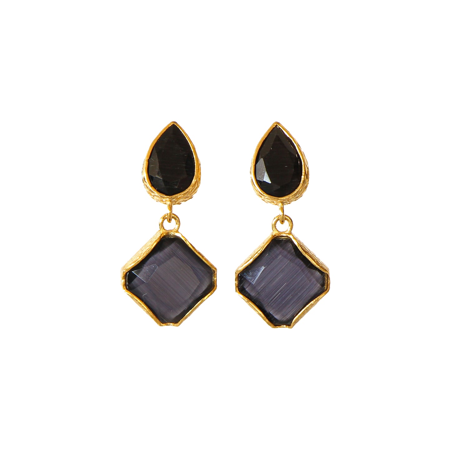 Aros Karali - Baño de oro 22k
