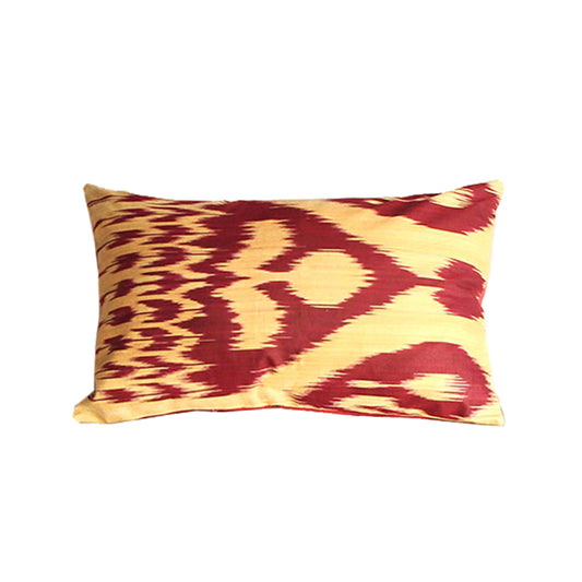 Cojín Ikat de seda 60x40 cms Namib
