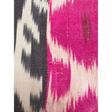 Cojín Ikat de seda 50x50 cms multicolor OUTLET