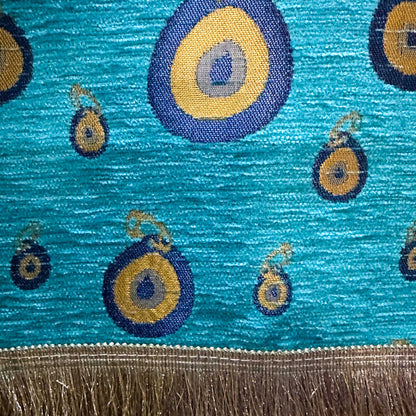 Camino de mesa 1 m Nazar turquesa