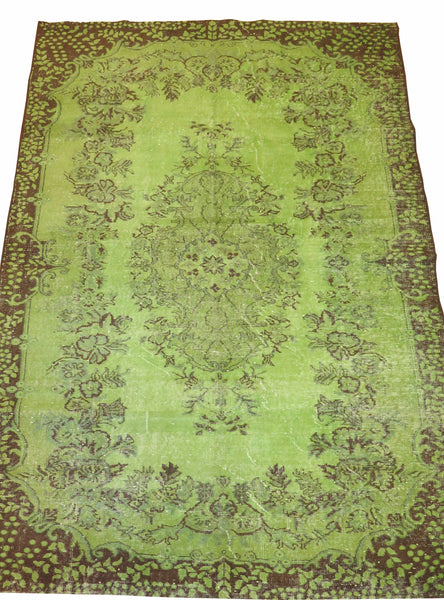 Alfombra Vintage Verde