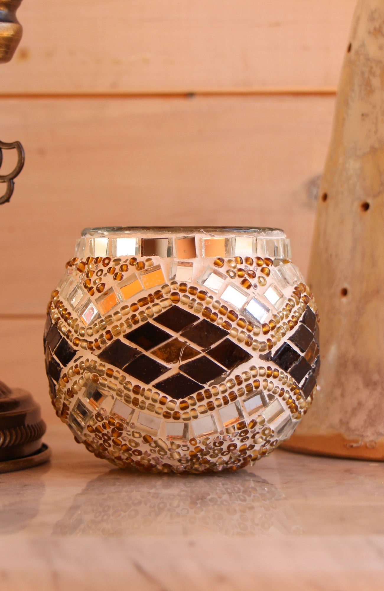 Pack Balat: Lámpara cisne M + Portavela + Ampolleta y velita de regalo