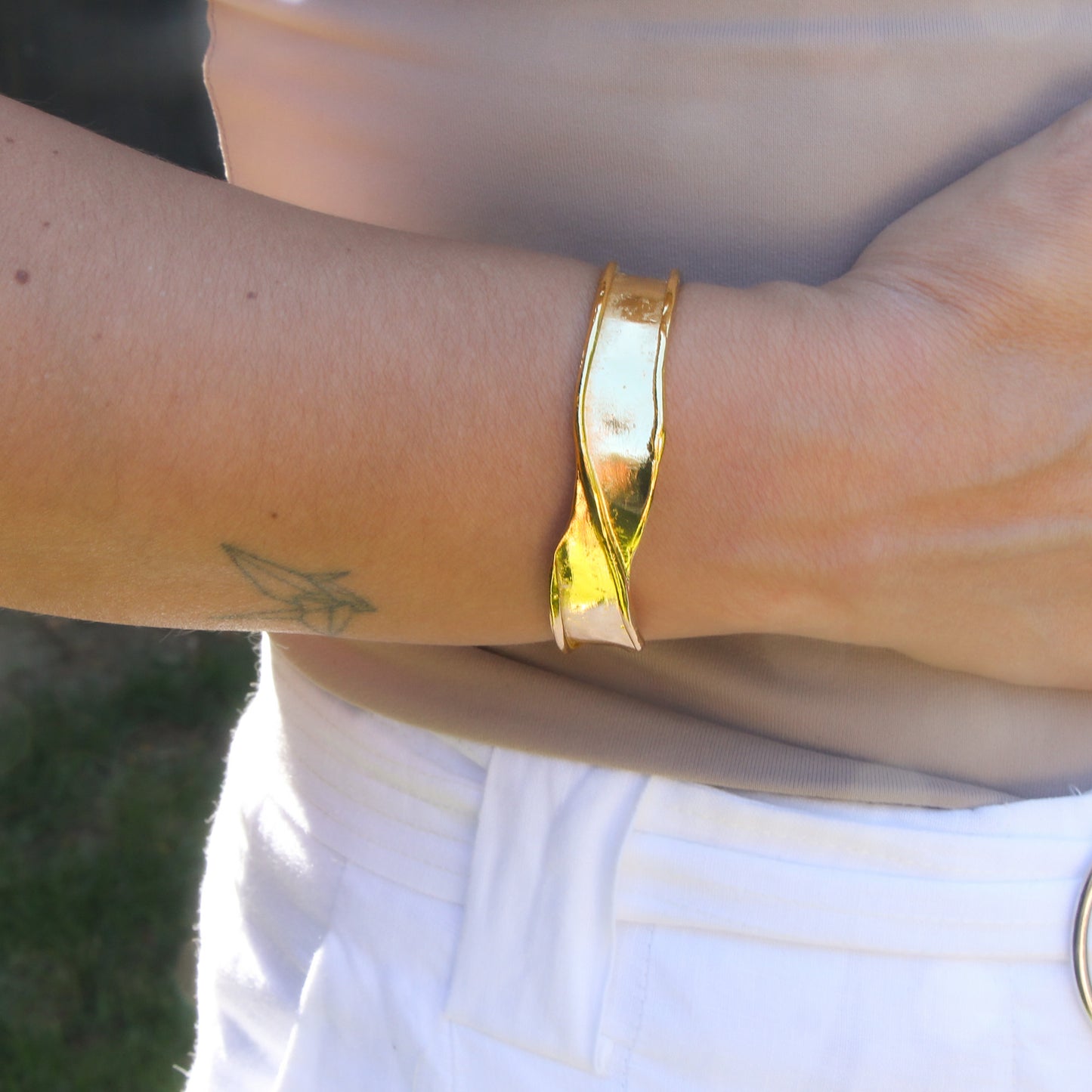 Esclava Zeid - Baño de oro 22k