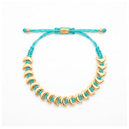 Pulsera ajustable Boho Luna