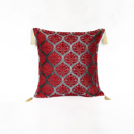 Cojín turco 44x44 Filigrana Rojo
