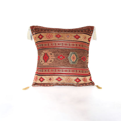 Cojín turco 44x44 Kilim Café
