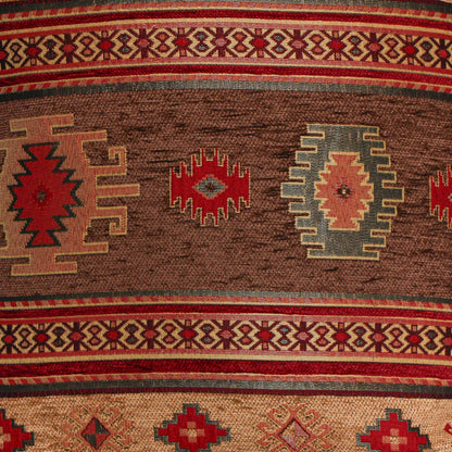 Cojín turco 44x44 Kilim Café
