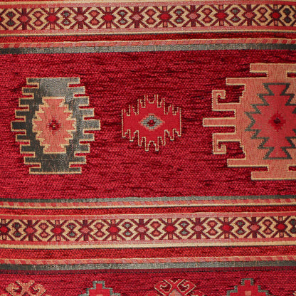 Cojín turco 44x44 Kilim Rojo