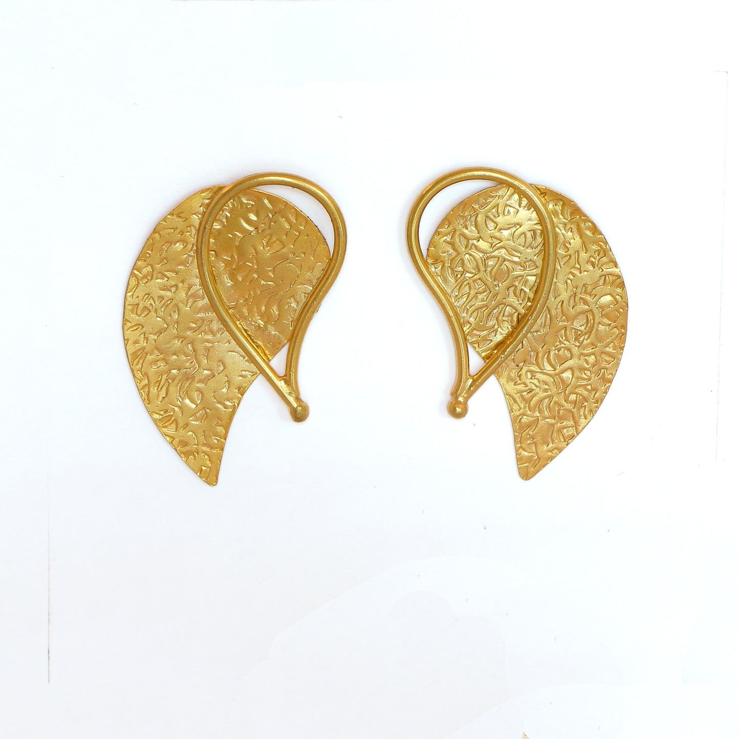 Aros Yara - Baño de oro 22k