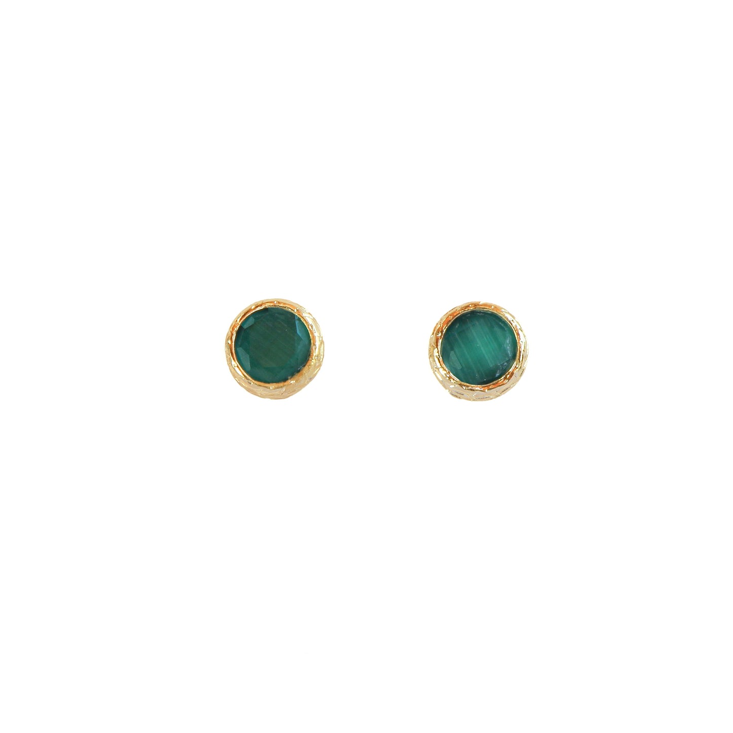Aros Bruma Verde Esmeralda