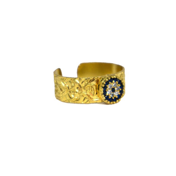 Anillo ajustable Rabia Dorado