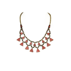 Collar Lina rojo