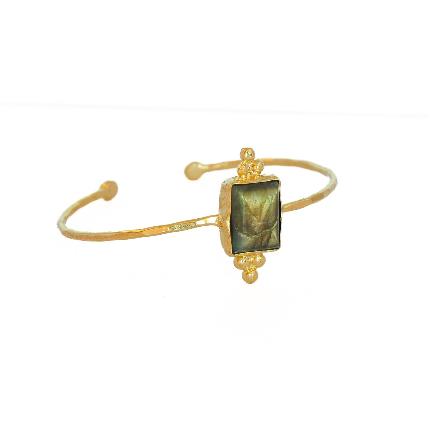 Esclava Otomana Labradorita - Baño de oro 22k