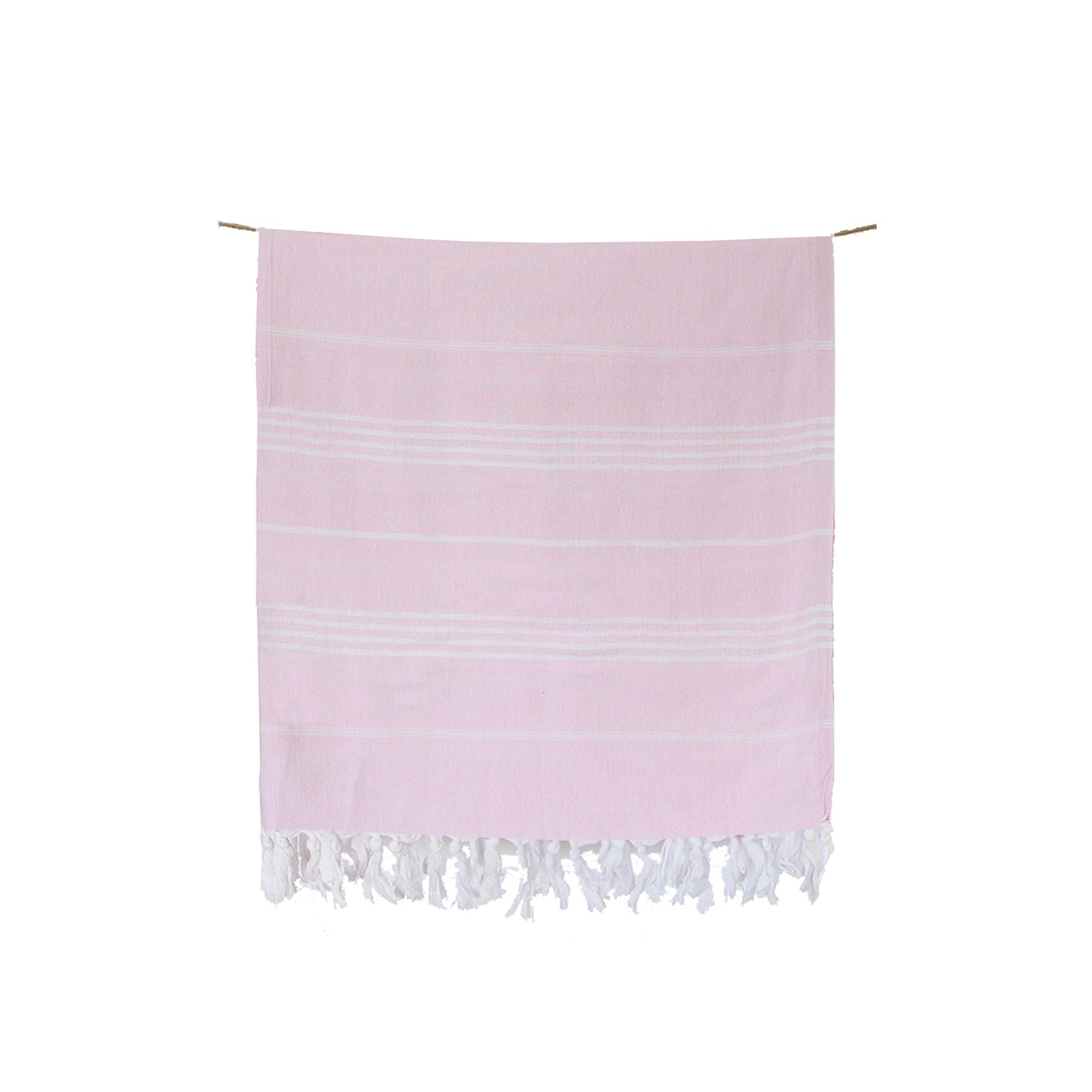 Toalla Turca de Algodón Antalya Rosada 90 x 180 cms