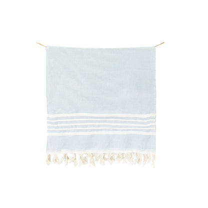 Toalla Turca de Algodón Karadeniz Gris glaciar 0,96 x 1,80 m