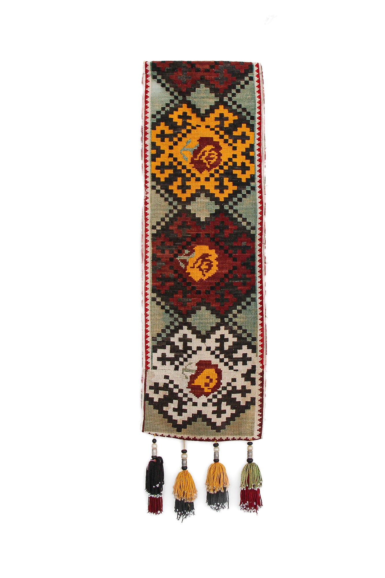 Textil colgante vintage de Uzbekistán 1