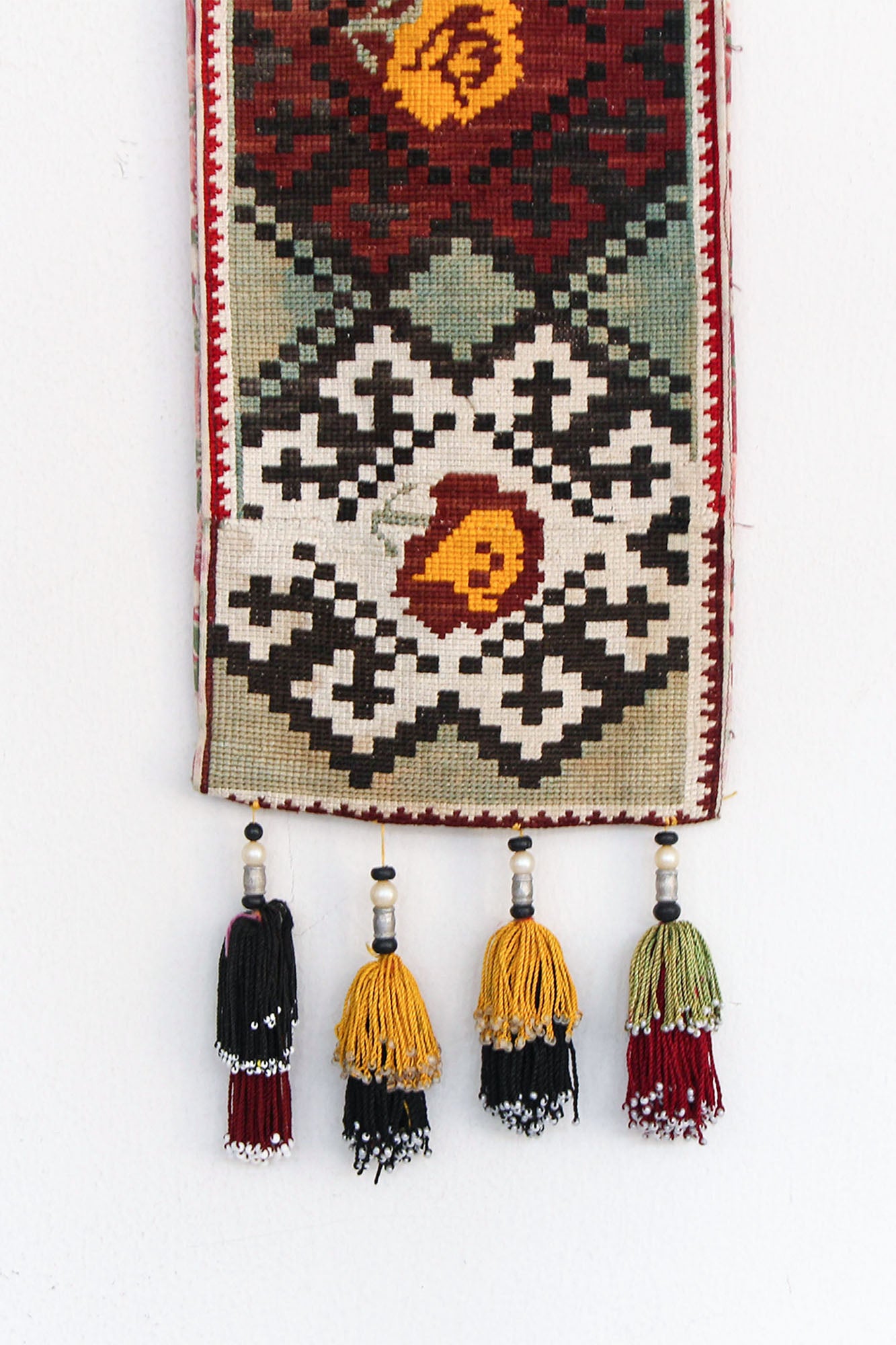 Textil colgante vintage de Uzbekistán 1