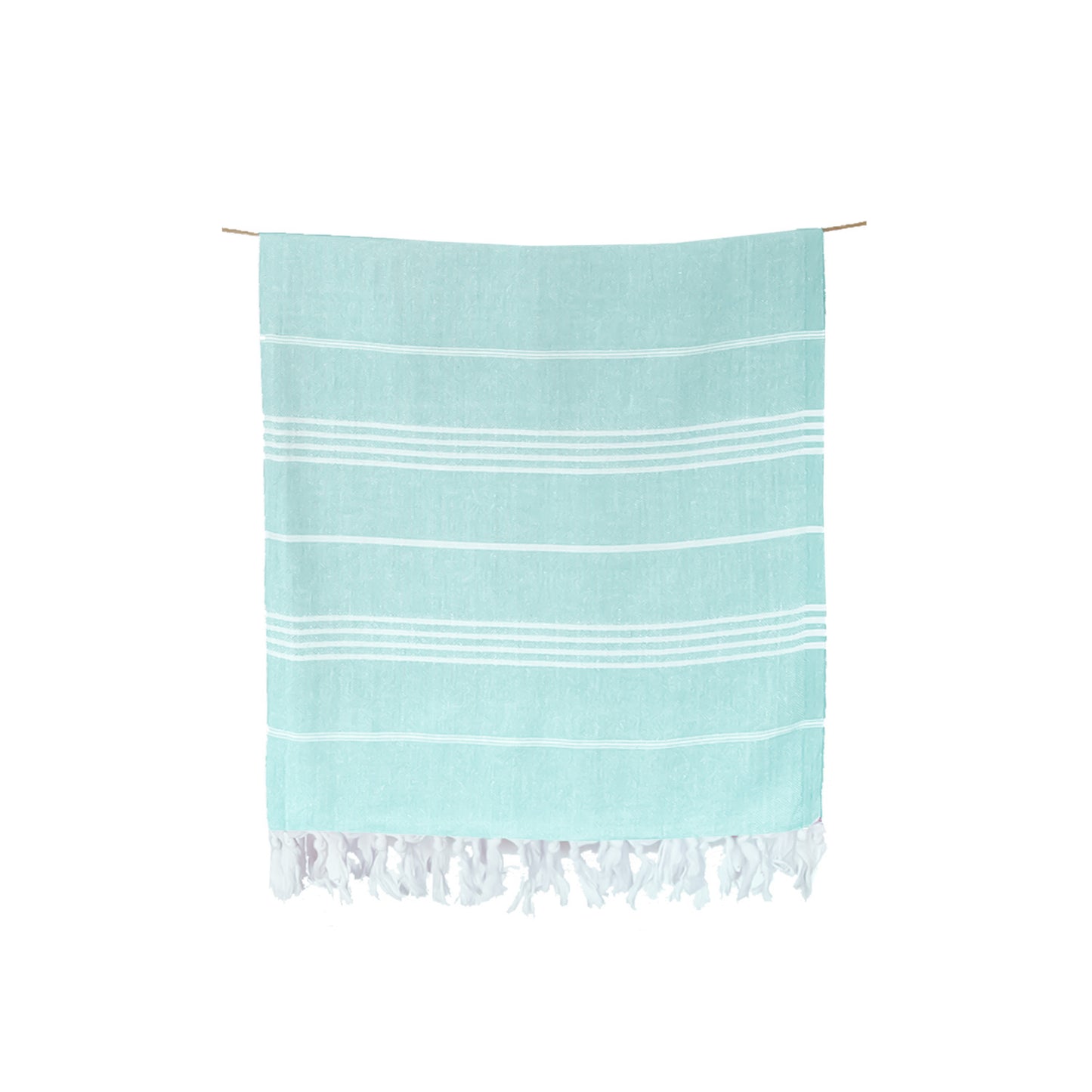 Toalla Turca de Algodón Antalya Celeste 90 x 180 cms