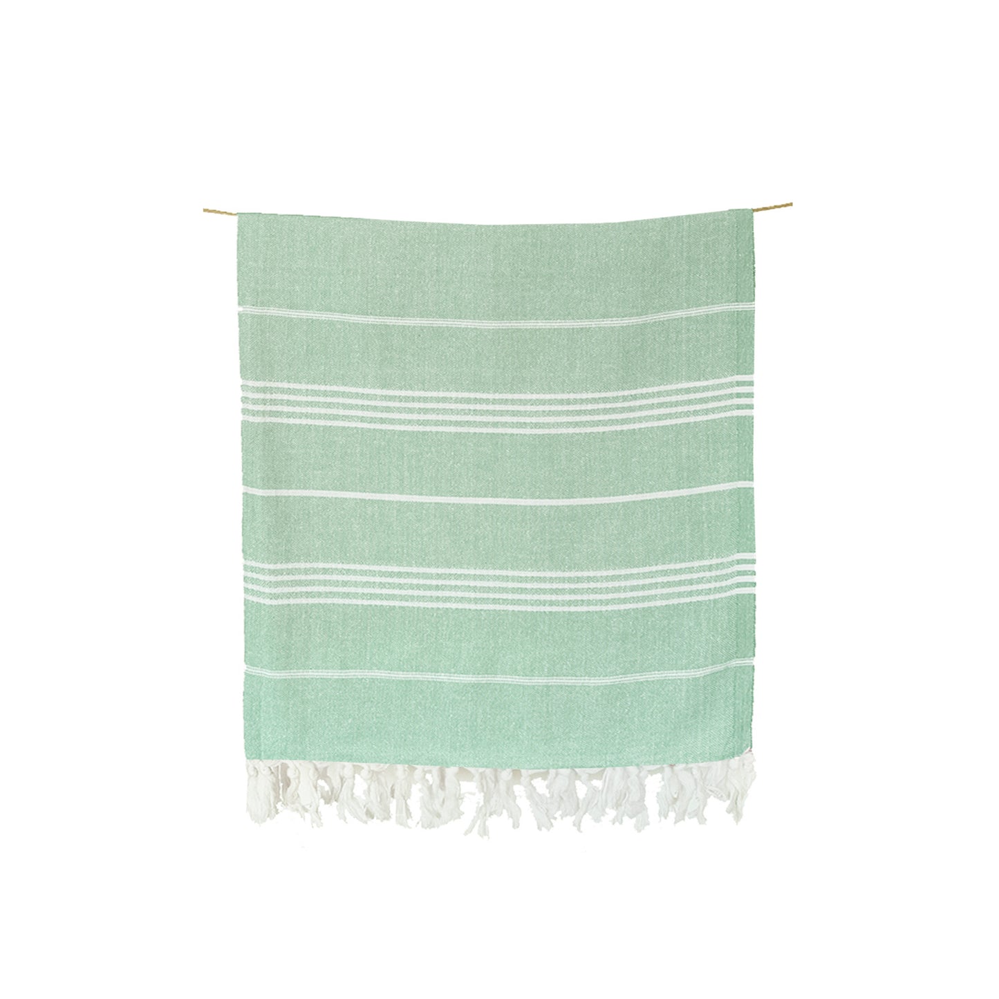 Toalla Turca de Algodón Antalya Verde 90 x 180 cms