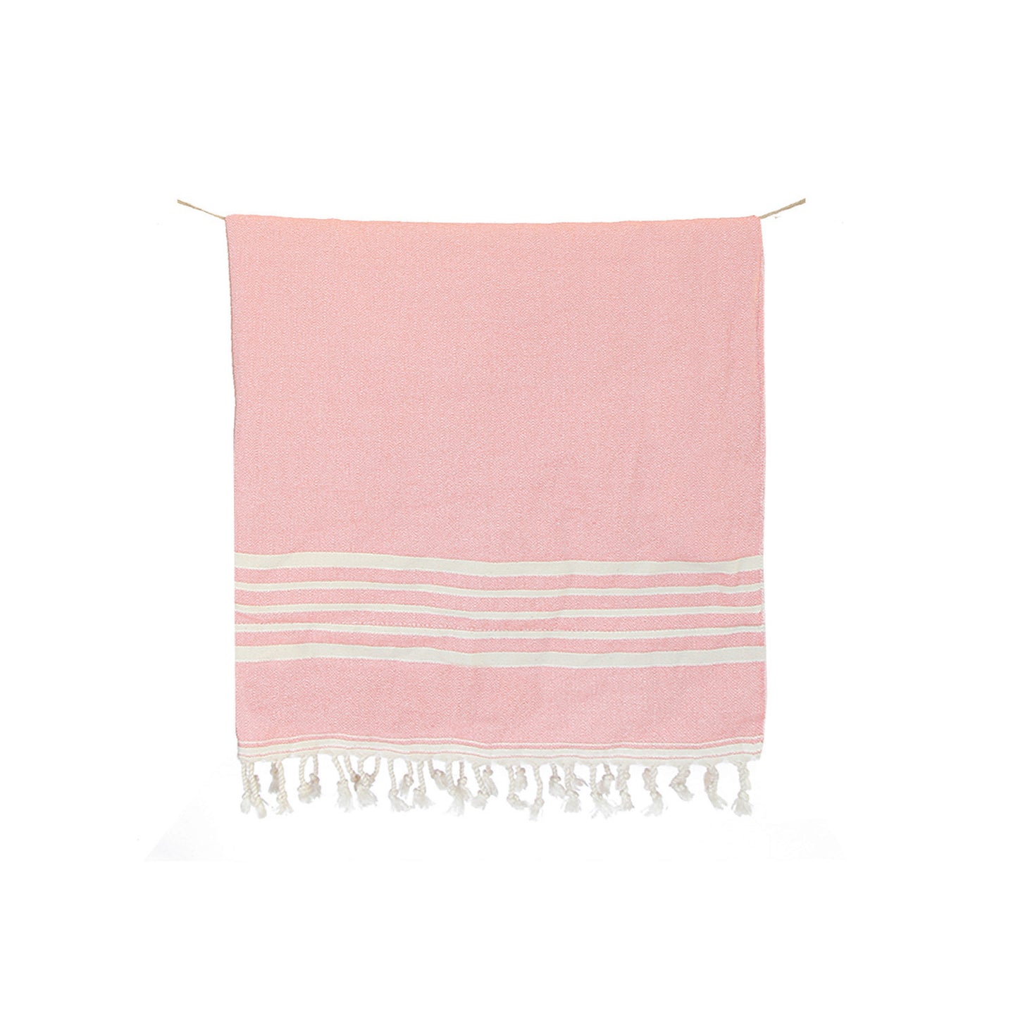 Toalla Turca de Algodón Karadeniz Rosada 0,96 x 1,80 m