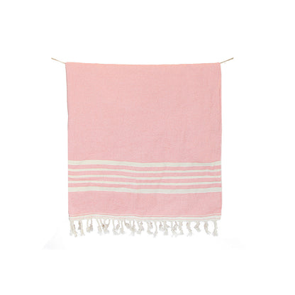 Toalla Turca de Algodón Karadeniz Rosada 0,96 x 1,80 m