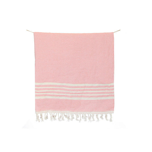 Toalla Turca de Algodón Karadeniz Rosada 0,96 x 1,80 m