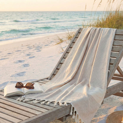 Toalla Turca de Algodón Mármara Arena 1 x 1,90 m