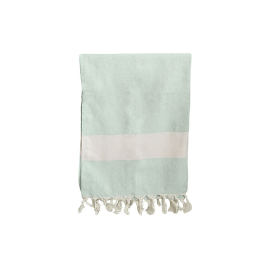 Toalla Turca de Algodón Mármara Verdeagua 1 x 1,90 m