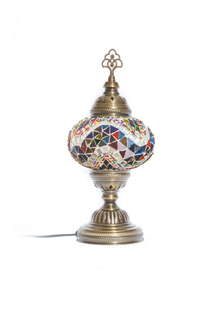 Lámpara turca de mesa M Mármara Multicolor