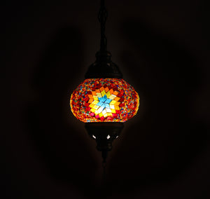 PREVENTA Lámpara turca de pie de 5 esferas S multicolores